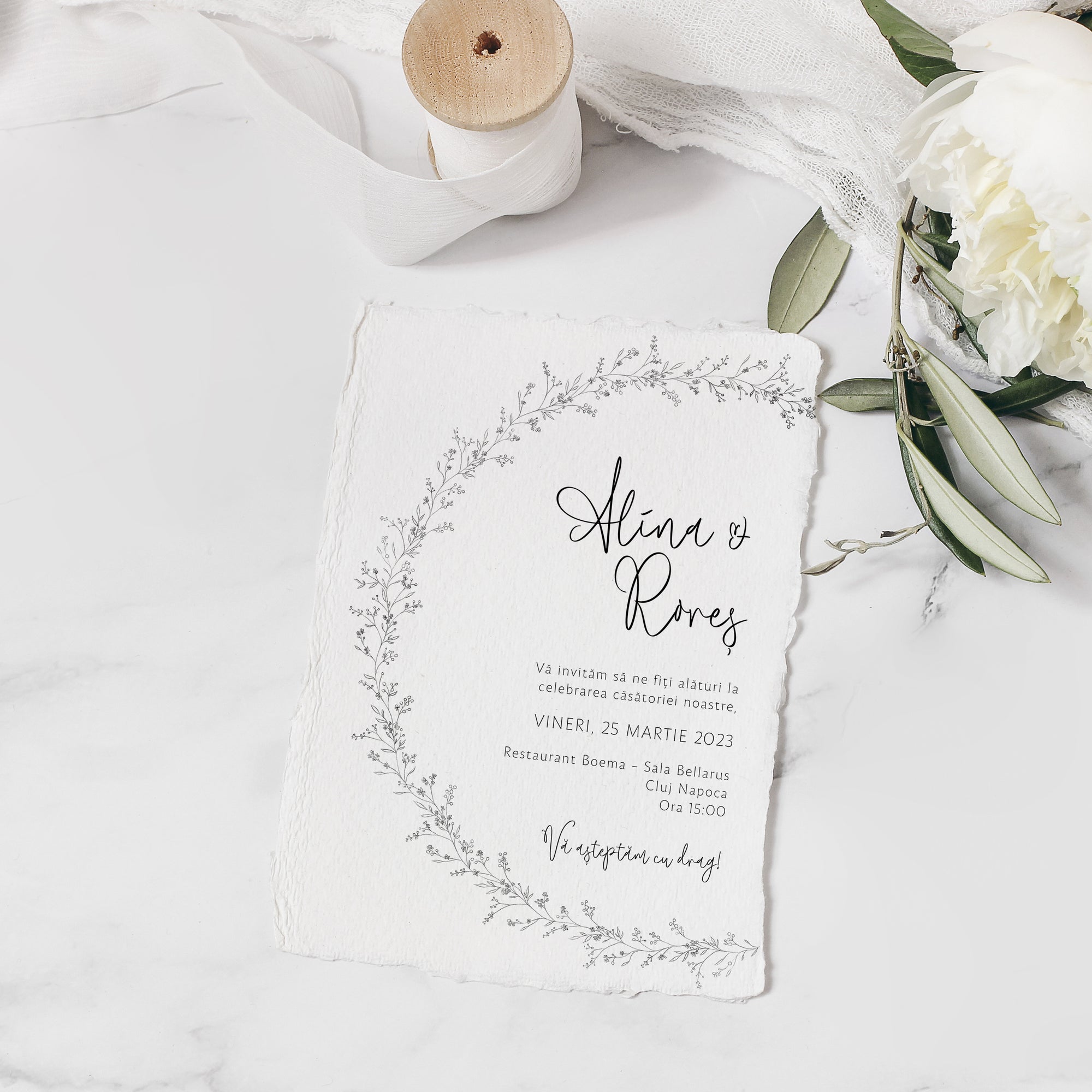 Invitatie nunta Bliss