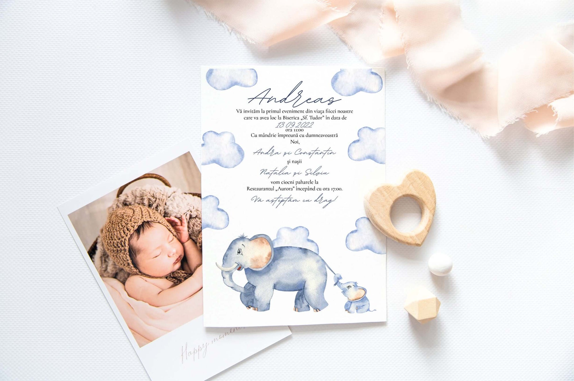 Little Elephant invitation