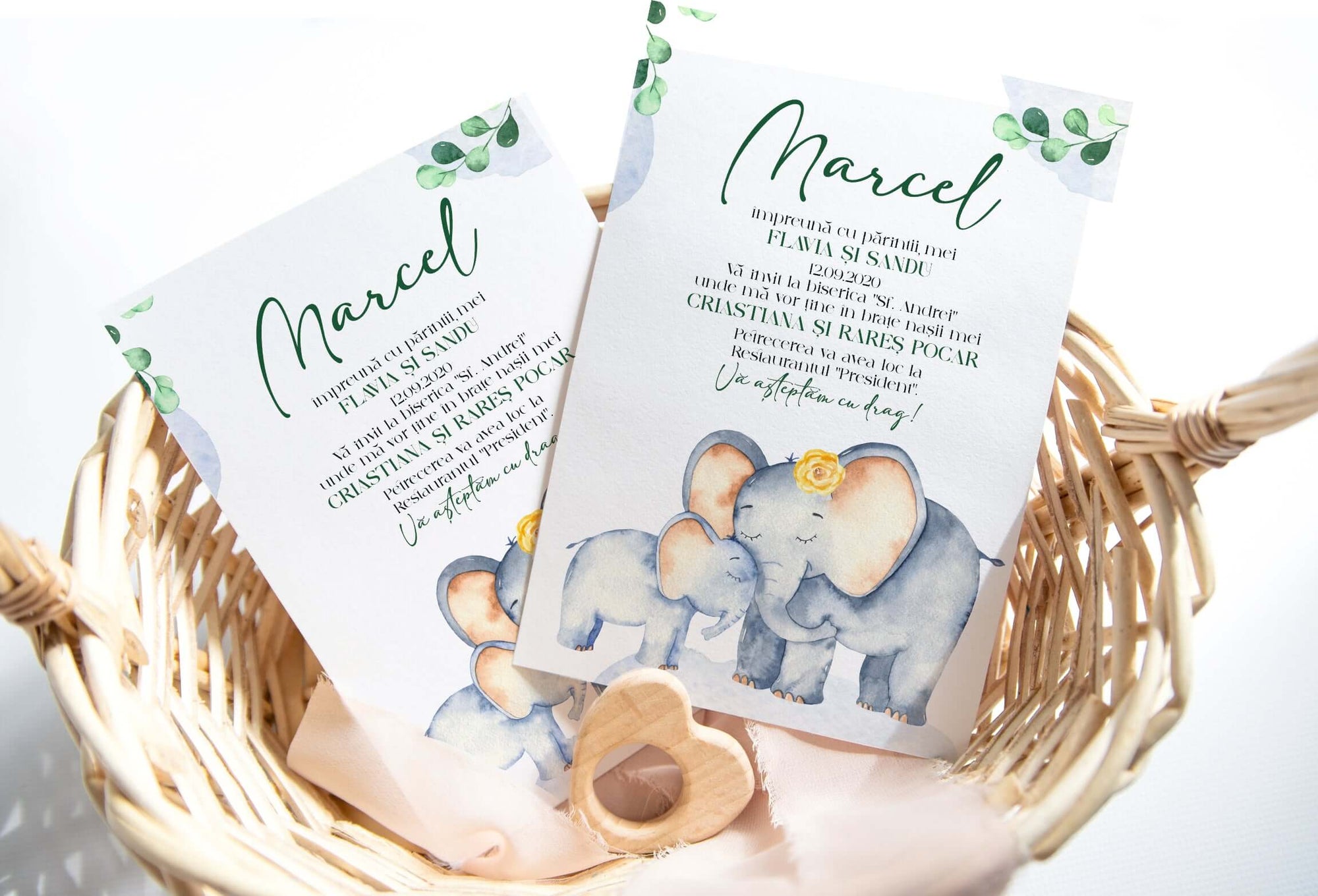 Little Elephant invitation