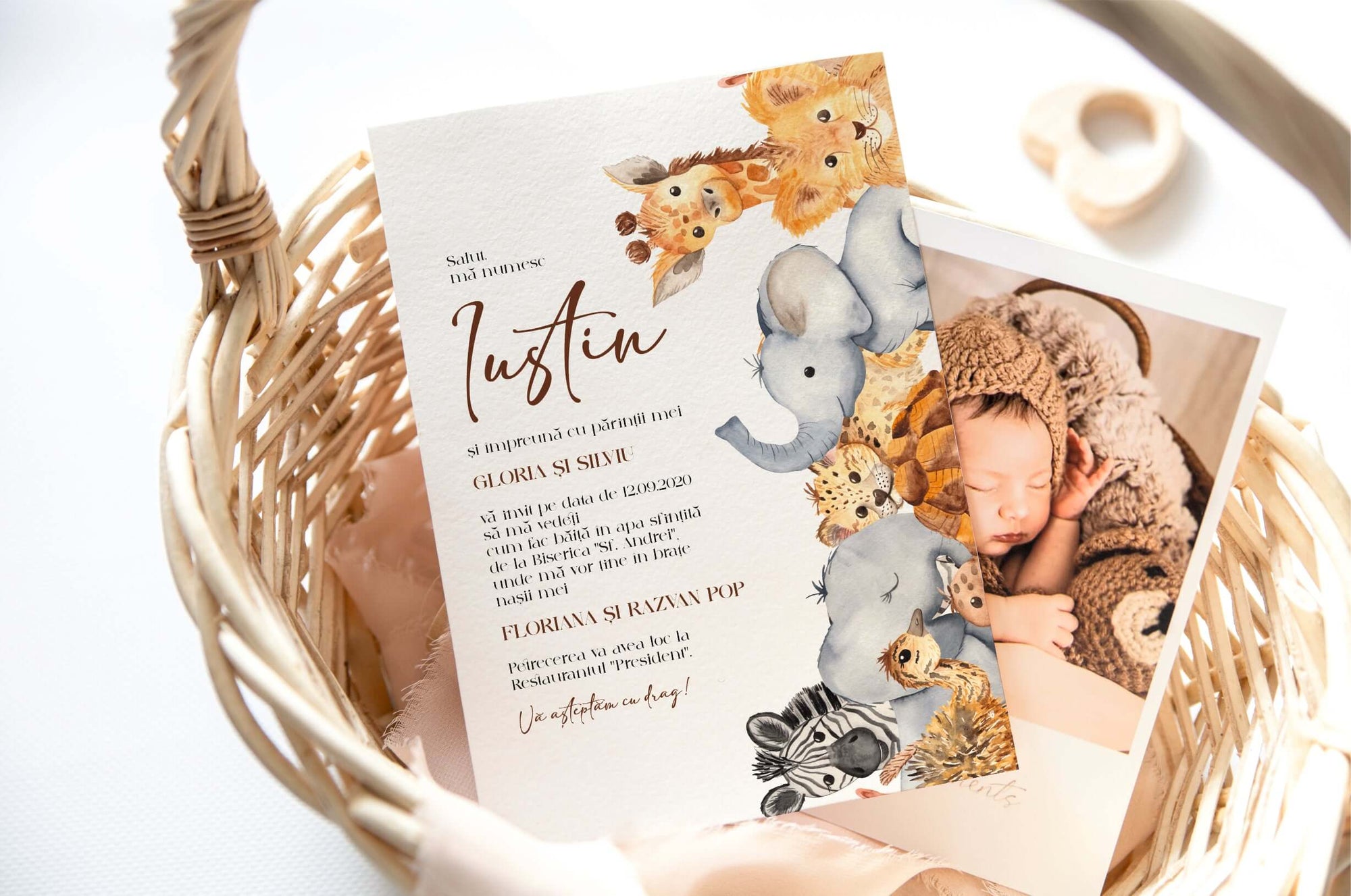 Little Elephant invitation