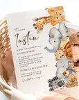 Little Elephant invitation