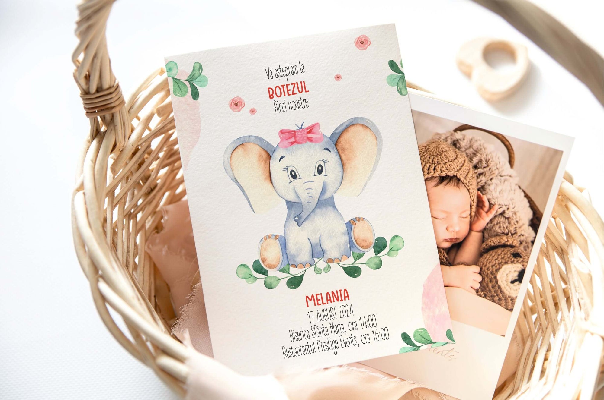 Little Elephant invitation
