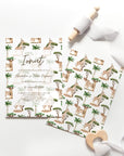 Giraffe invitation