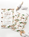 Giraffe invitation