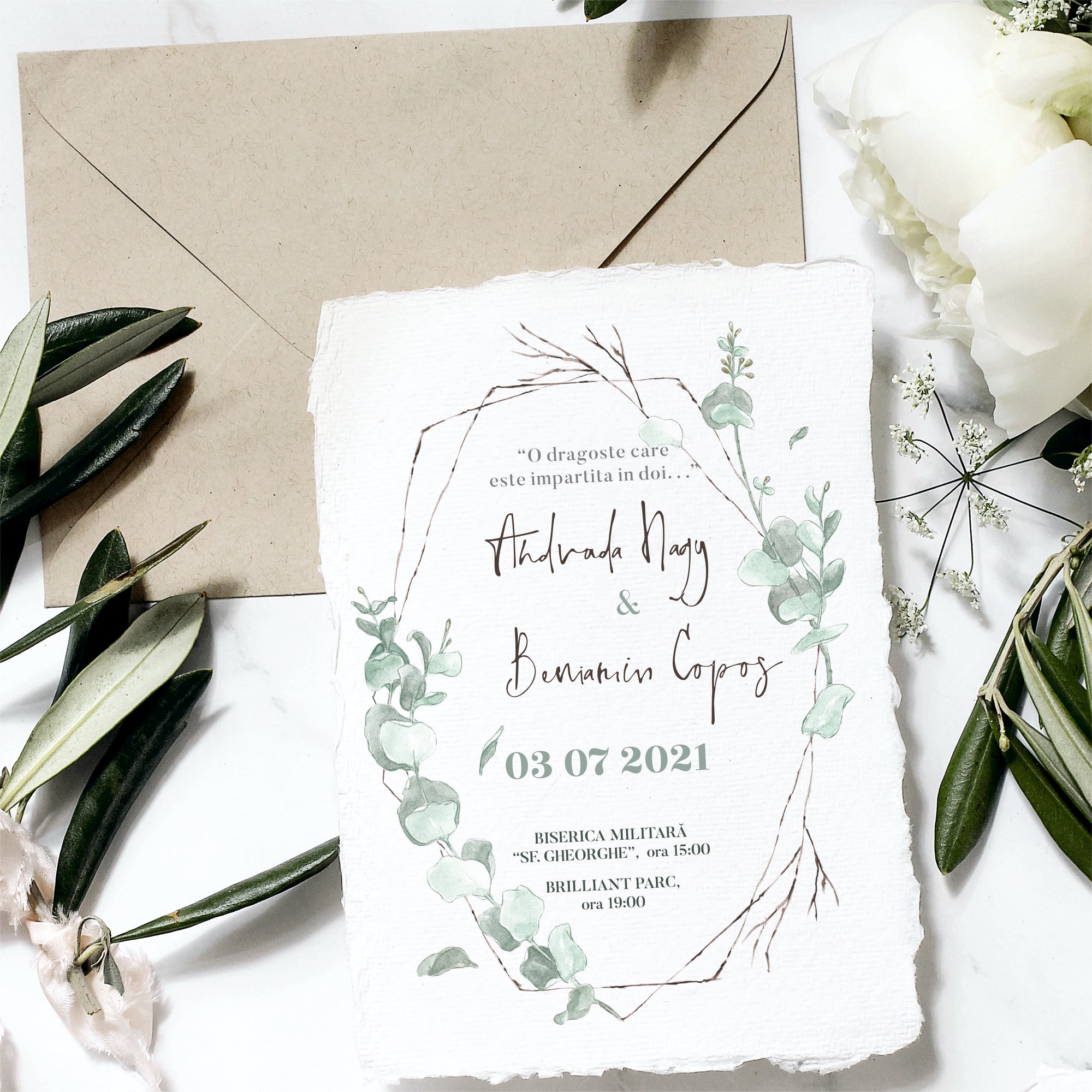 Invitatie nunta Andrada