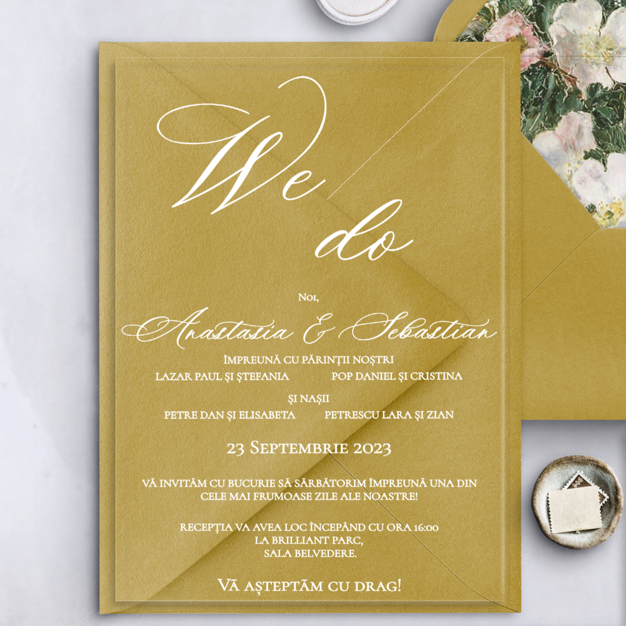 Acrylic Dreams invitation
