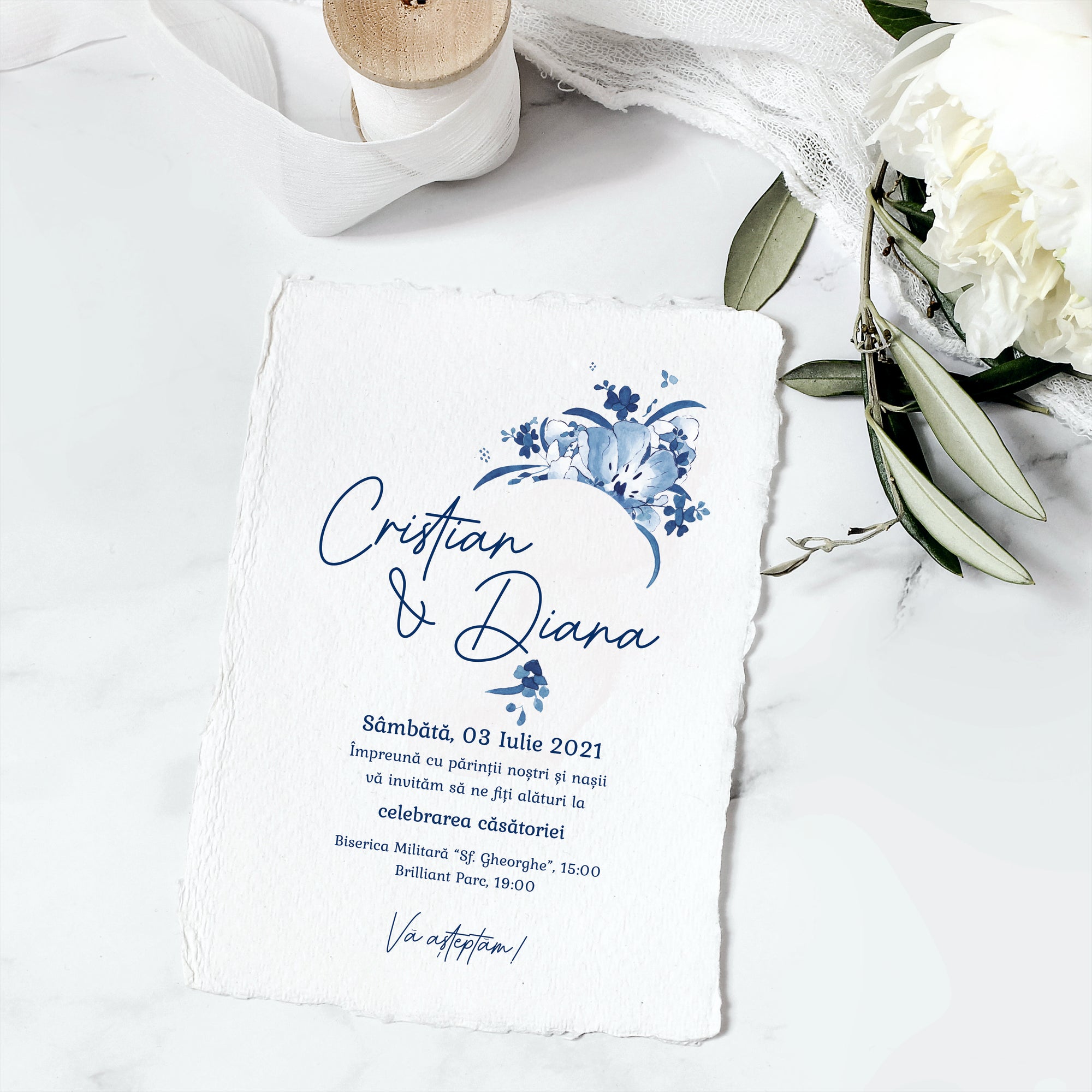 Invitatie nunta Blues