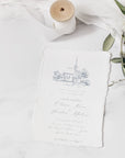 Church wedding invitation