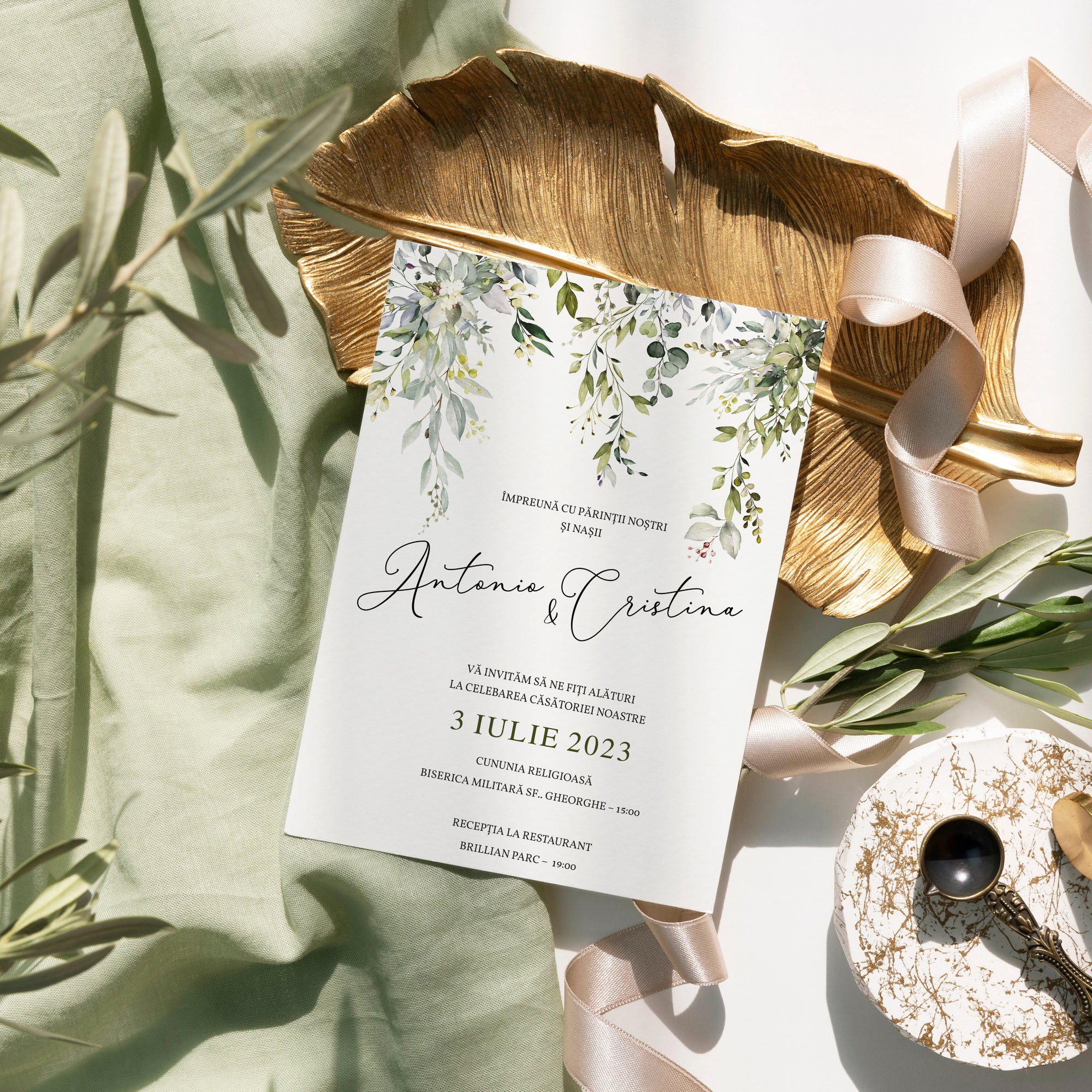 Invitatie nunta Antonia