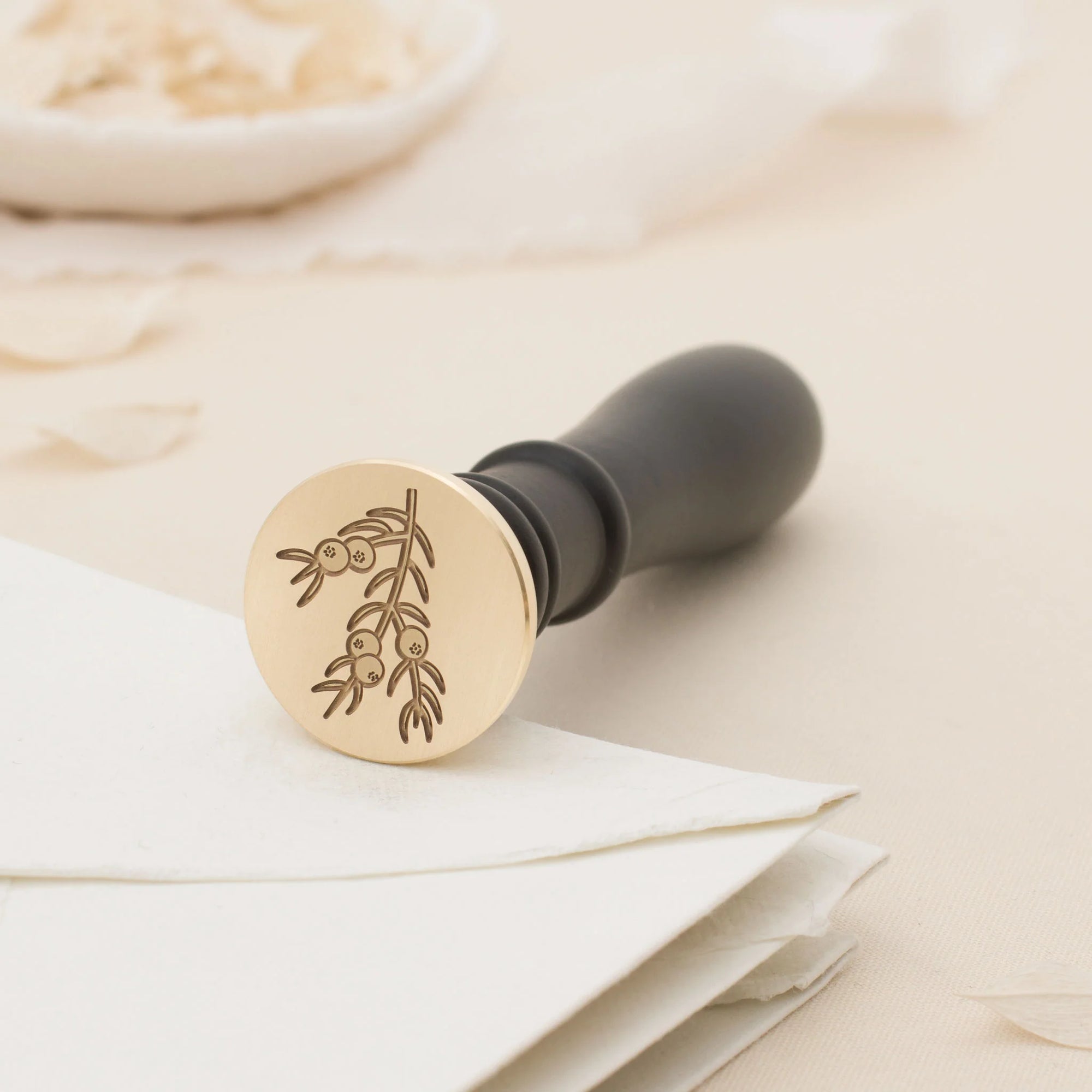 "Juniper" wax seal