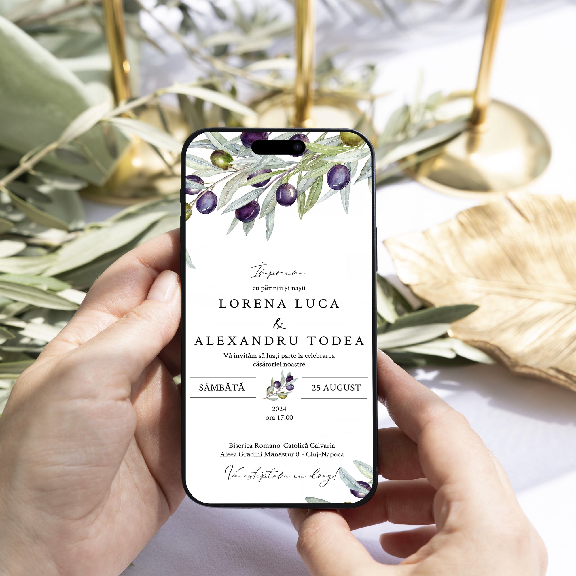 Delights Digital Invitation