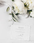Fine Touch wedding invitation