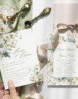 In Bloom wedding invitation