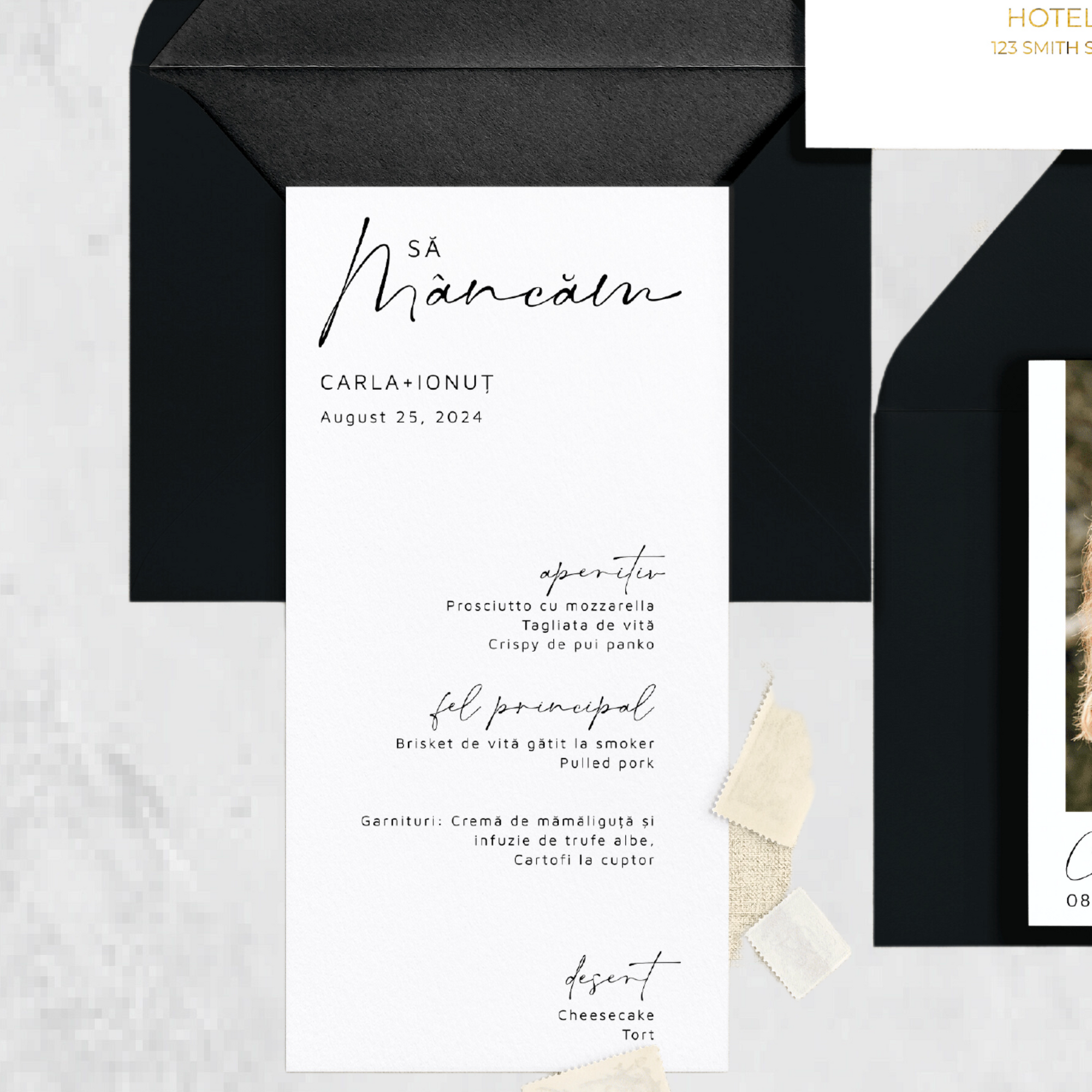 Invitatie nunta Clear Elegance