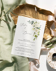 Andrada wedding invitation