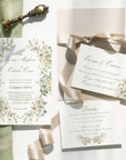 In Bloom wedding invitation