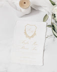 Classic Elegance wedding invitation