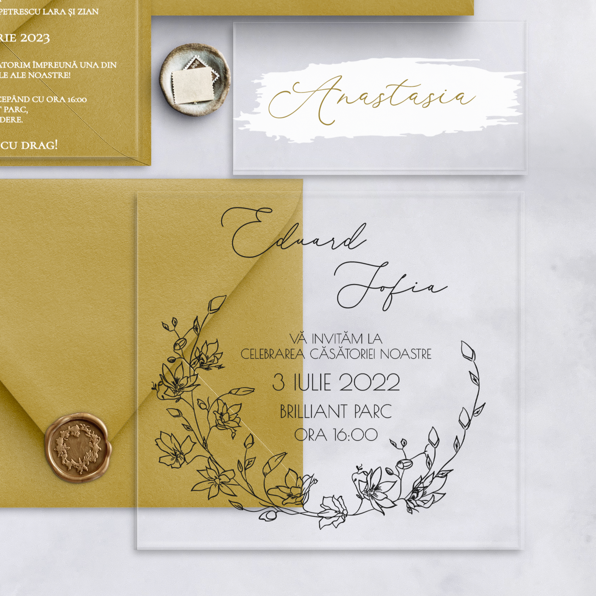 Acrylic Dreams invitation