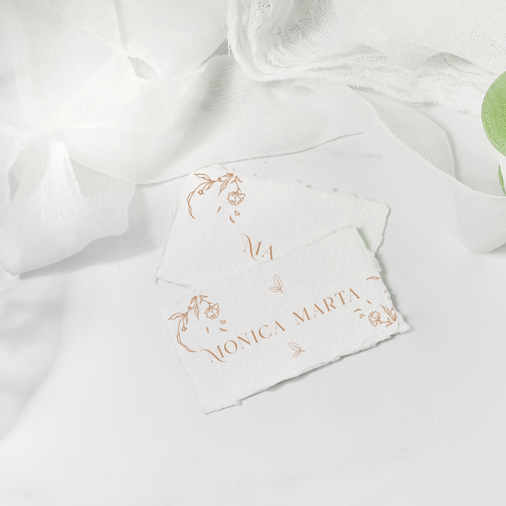 Whisper wedding invitation