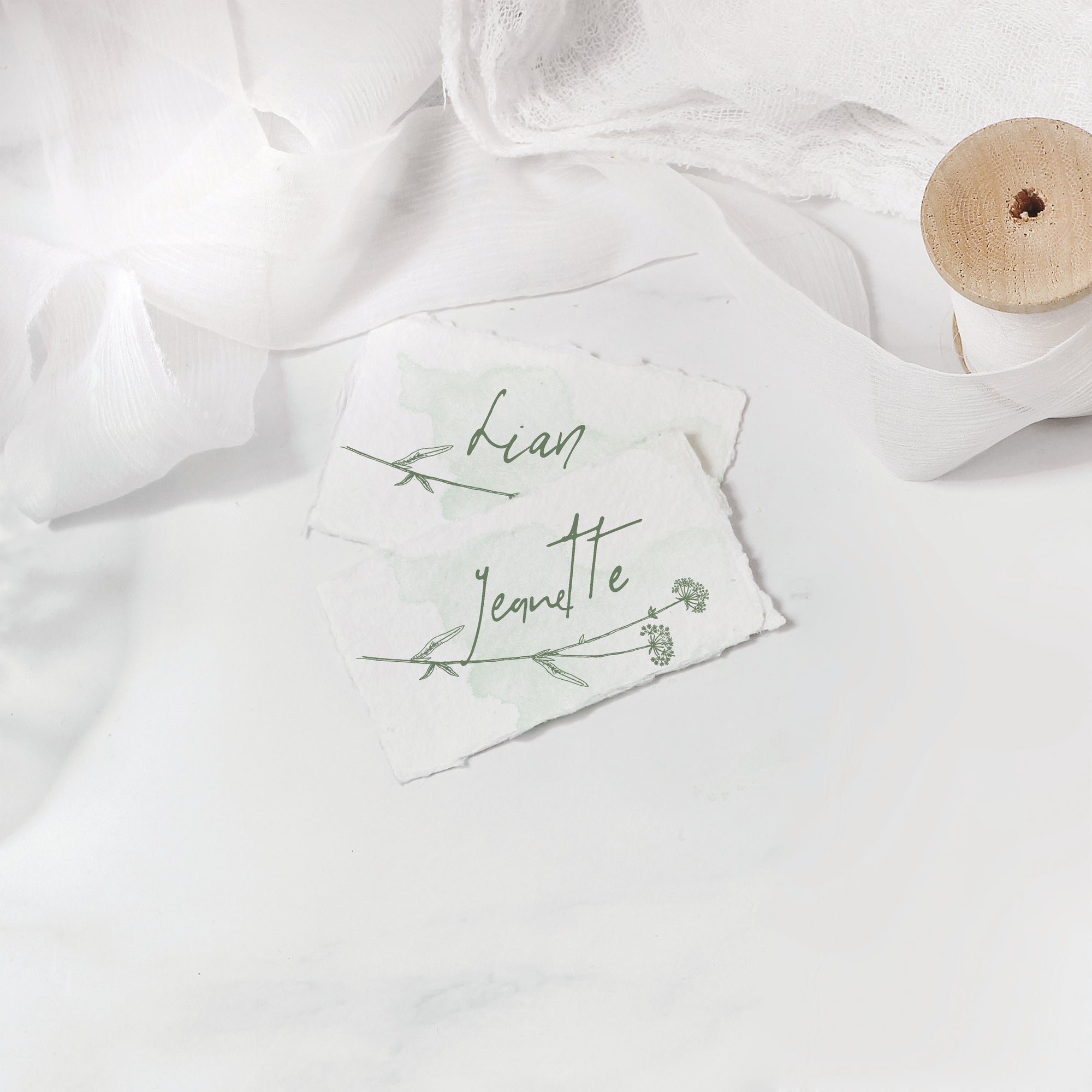 Invitatie nunta Green Lavender