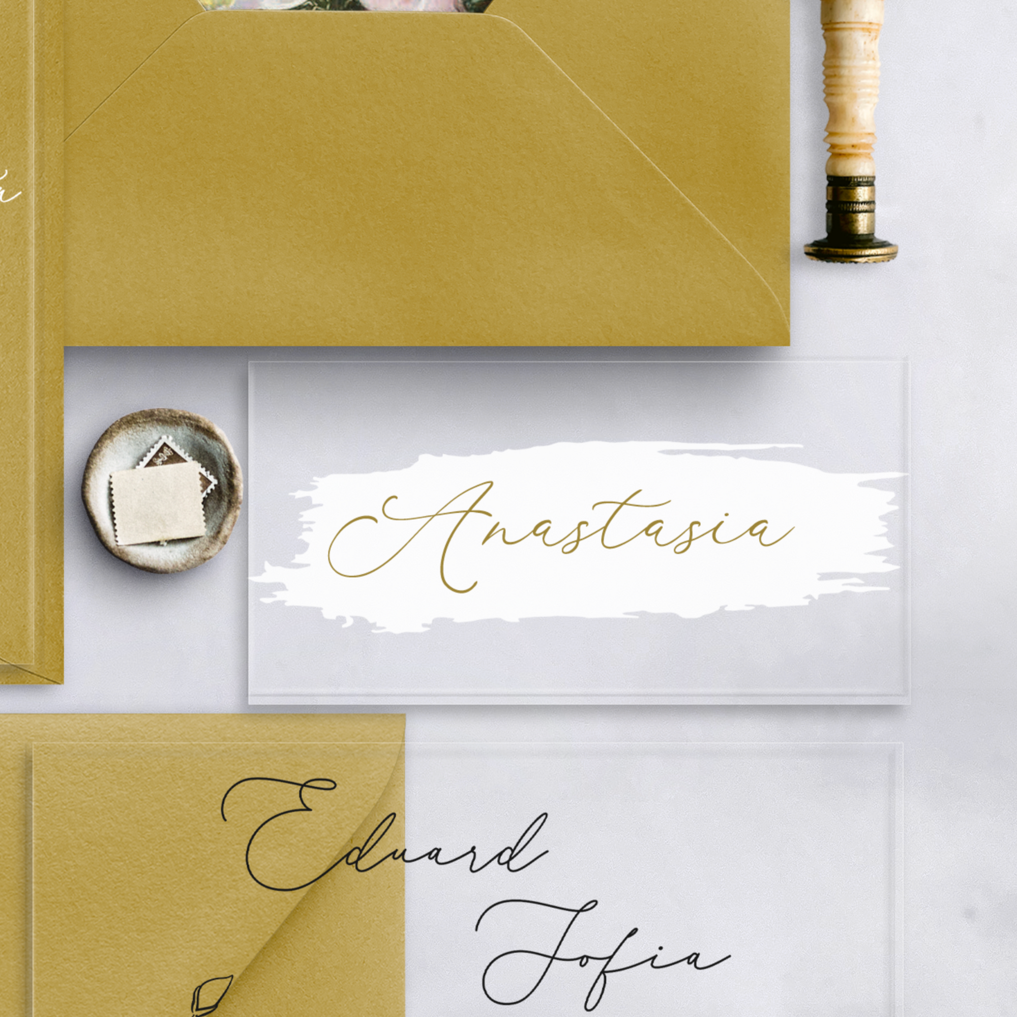 Acrylic Dreams invitation