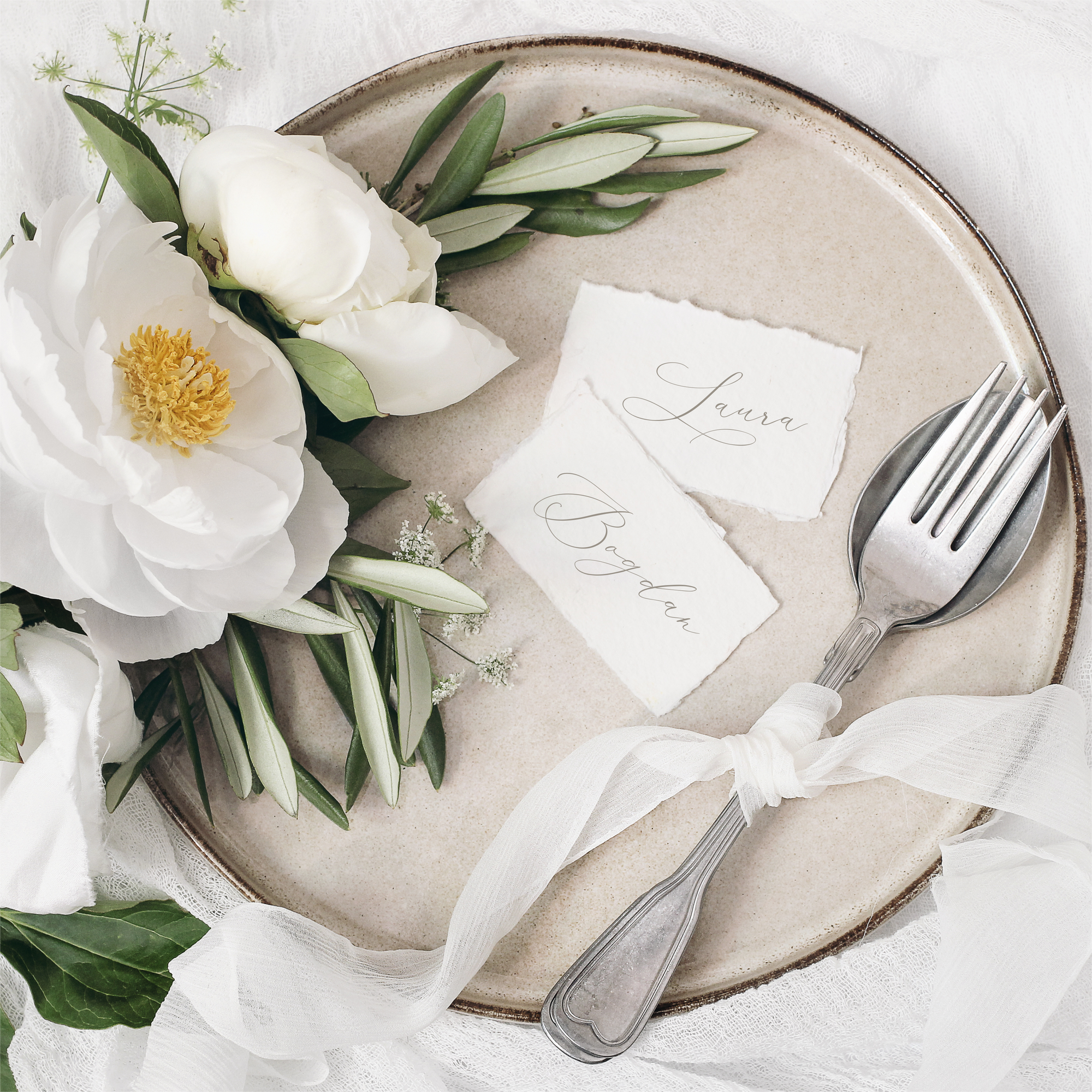 Lauree wedding invitation