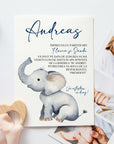 Little Elephant invitation
