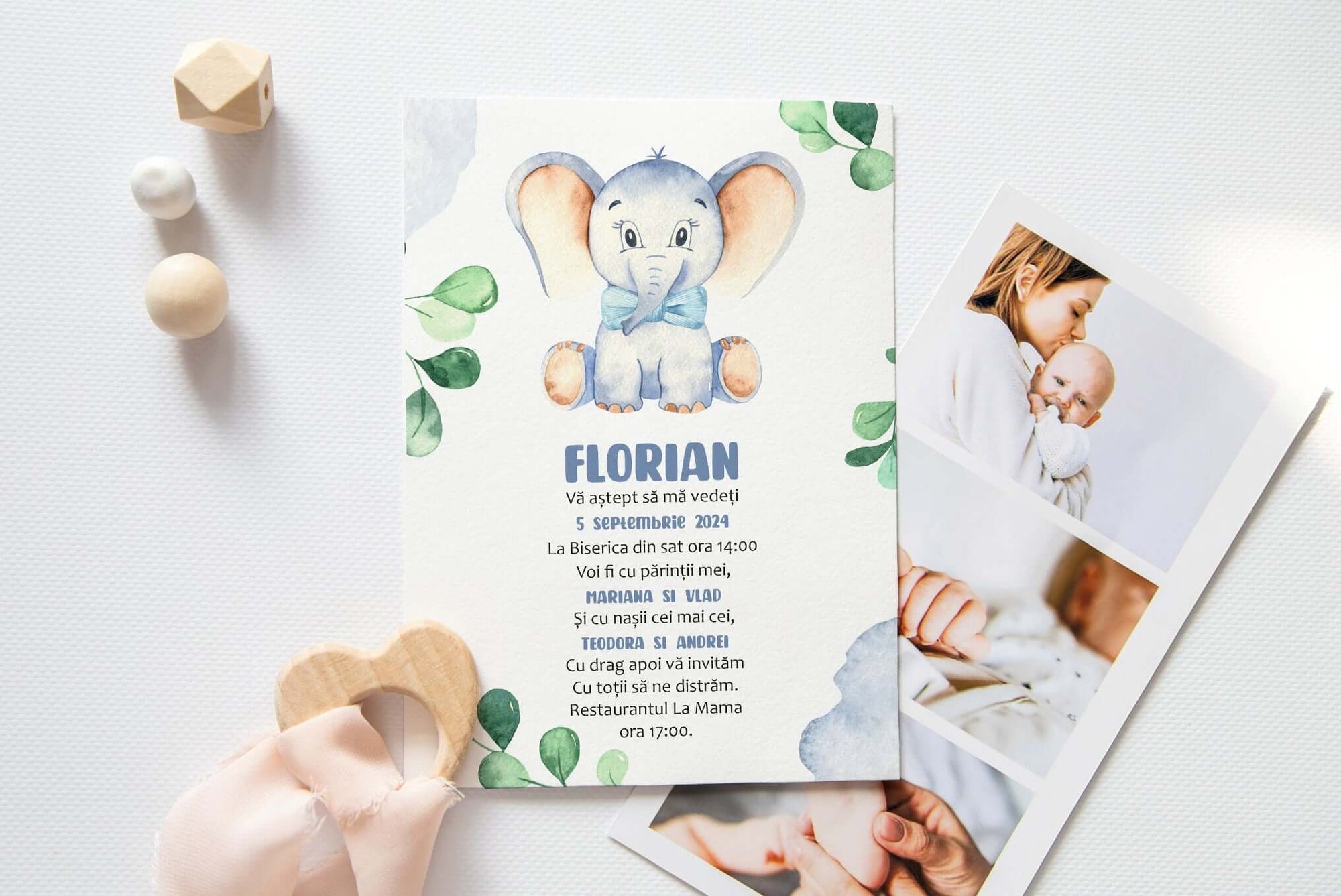 Little Elephant invitation