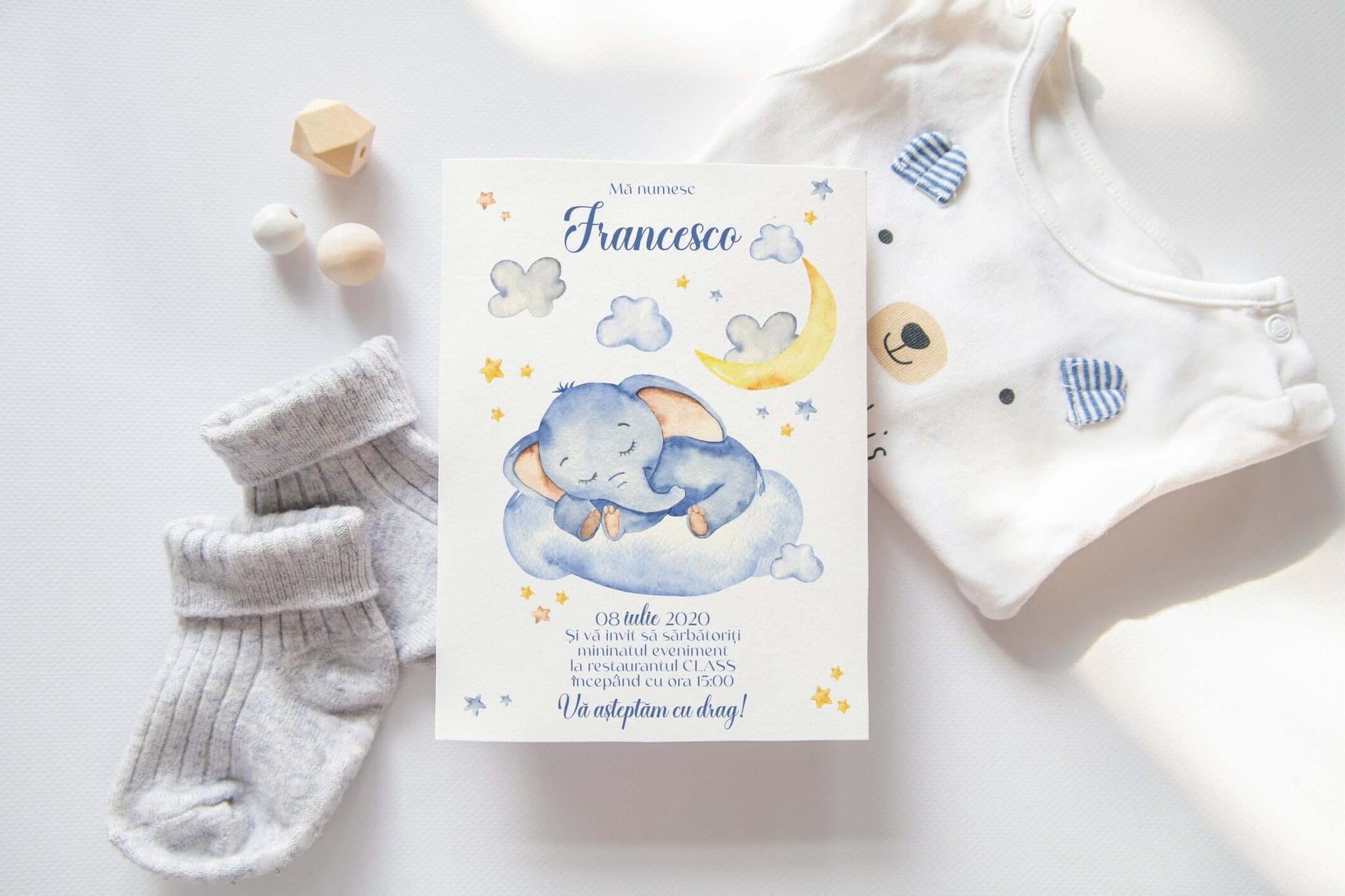 Little Elephant invitation