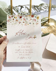 Anastasia wedding invitation
