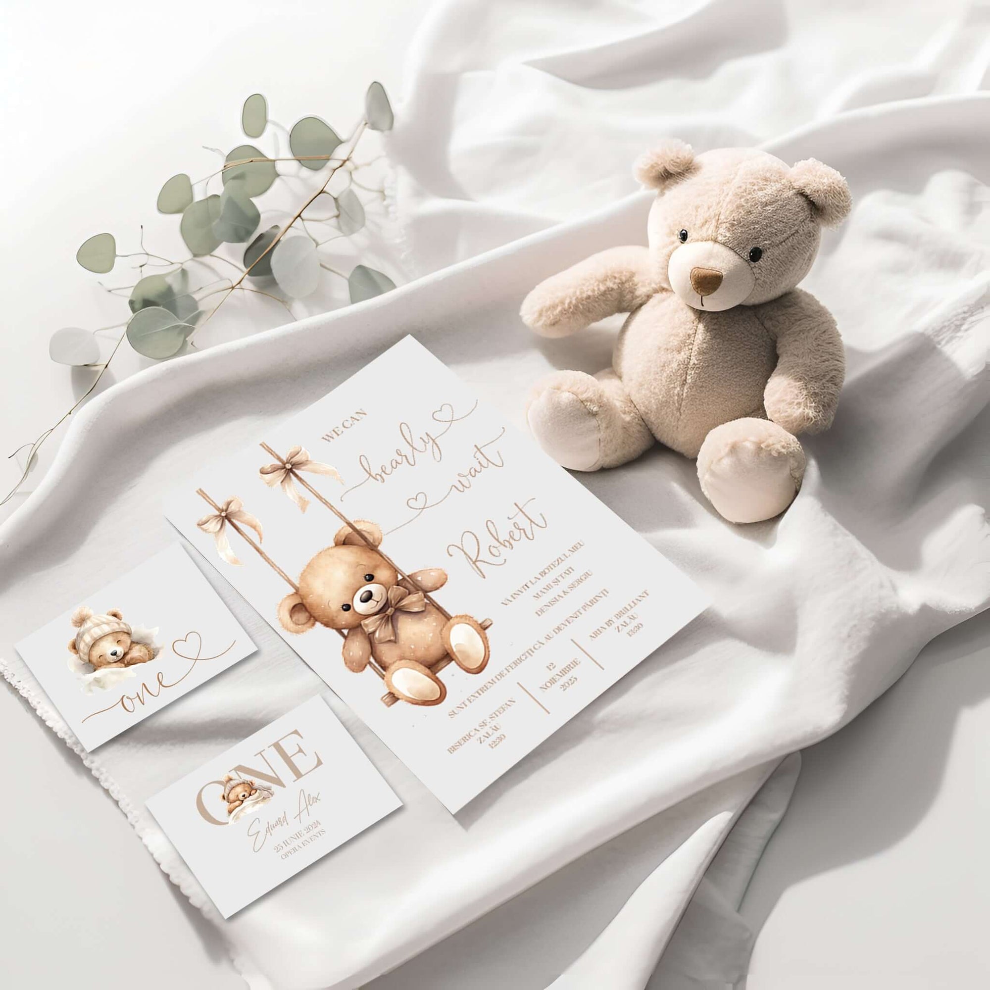 Teddy invitation