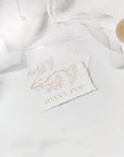 Fine Bloom wedding invitation