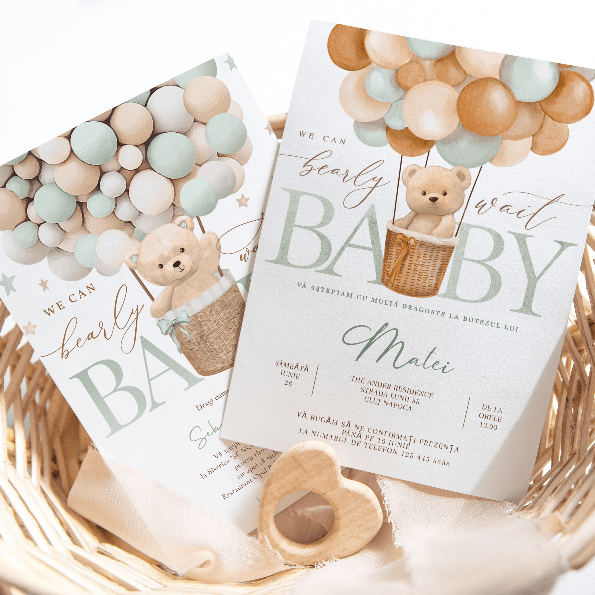 Invitația Bearly Wait