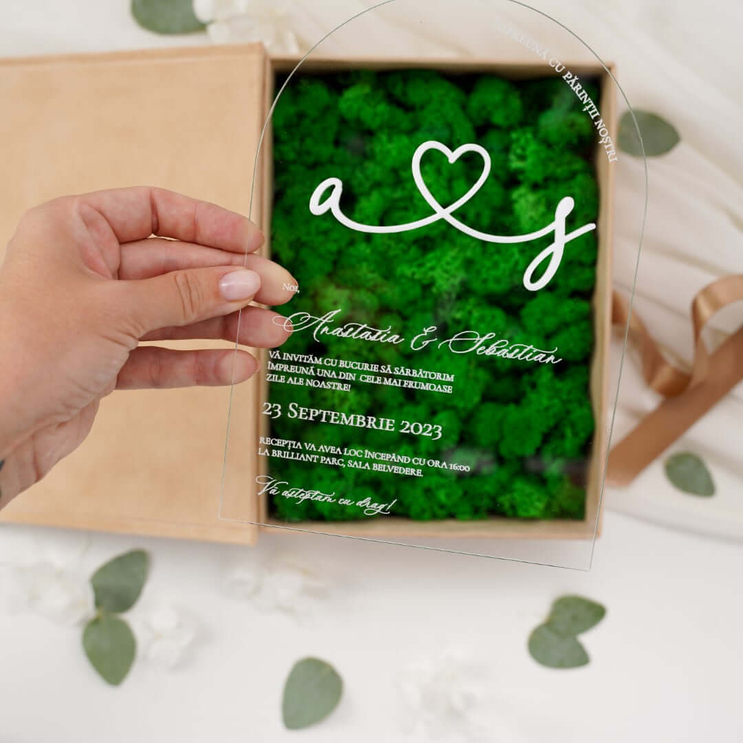 Acrylic Invitation Arch