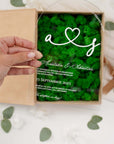 Acrylic Invitation Arch