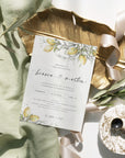 Invitatie nunta Lemon Squeeze