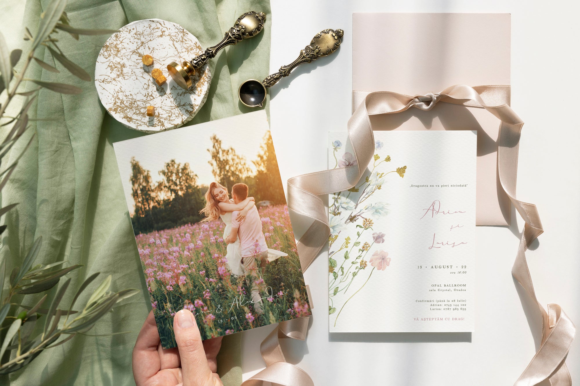 Wild Flowers Invitation