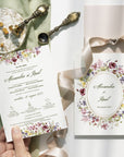Harmony wedding invitation