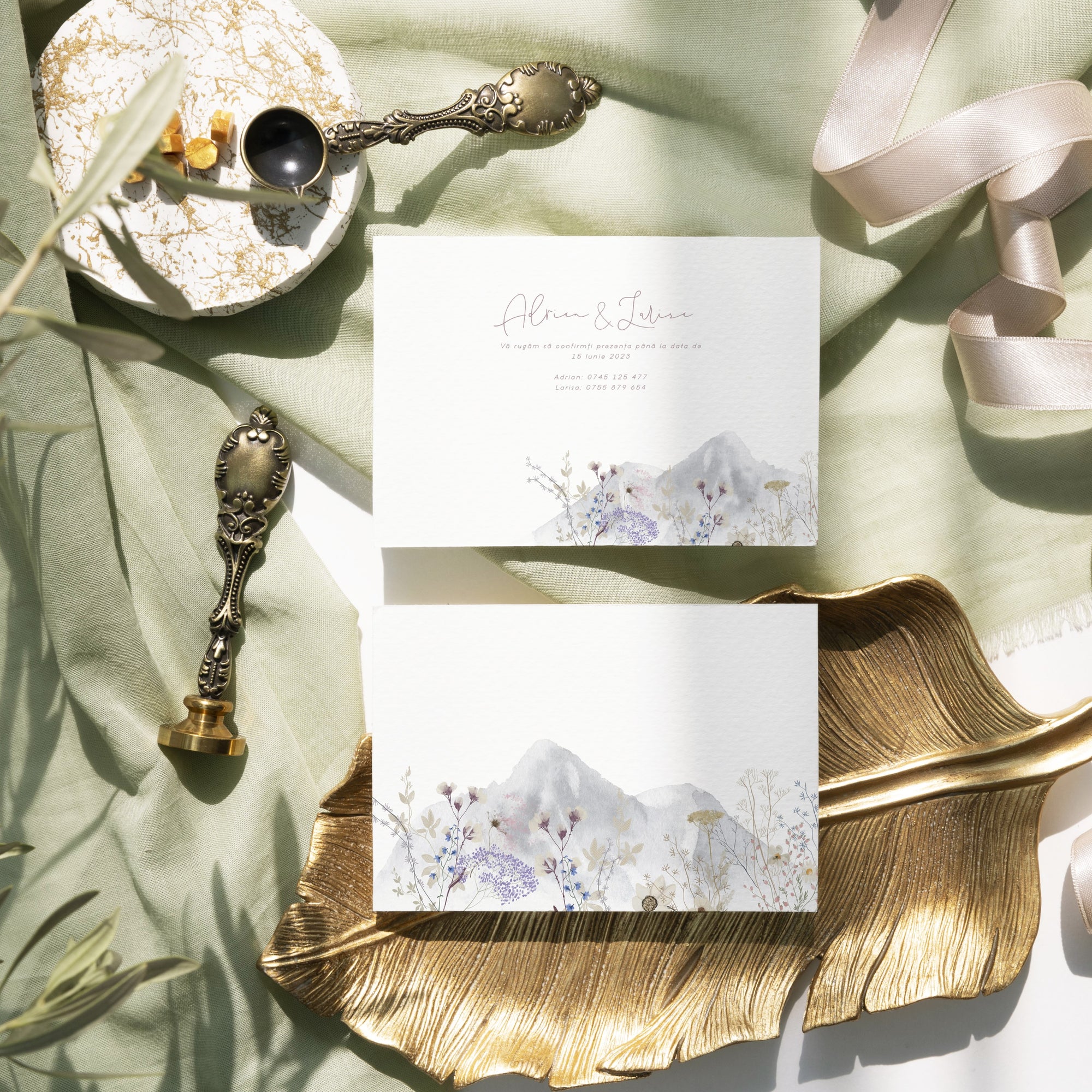 Invitatie nunta Mountain Bliss