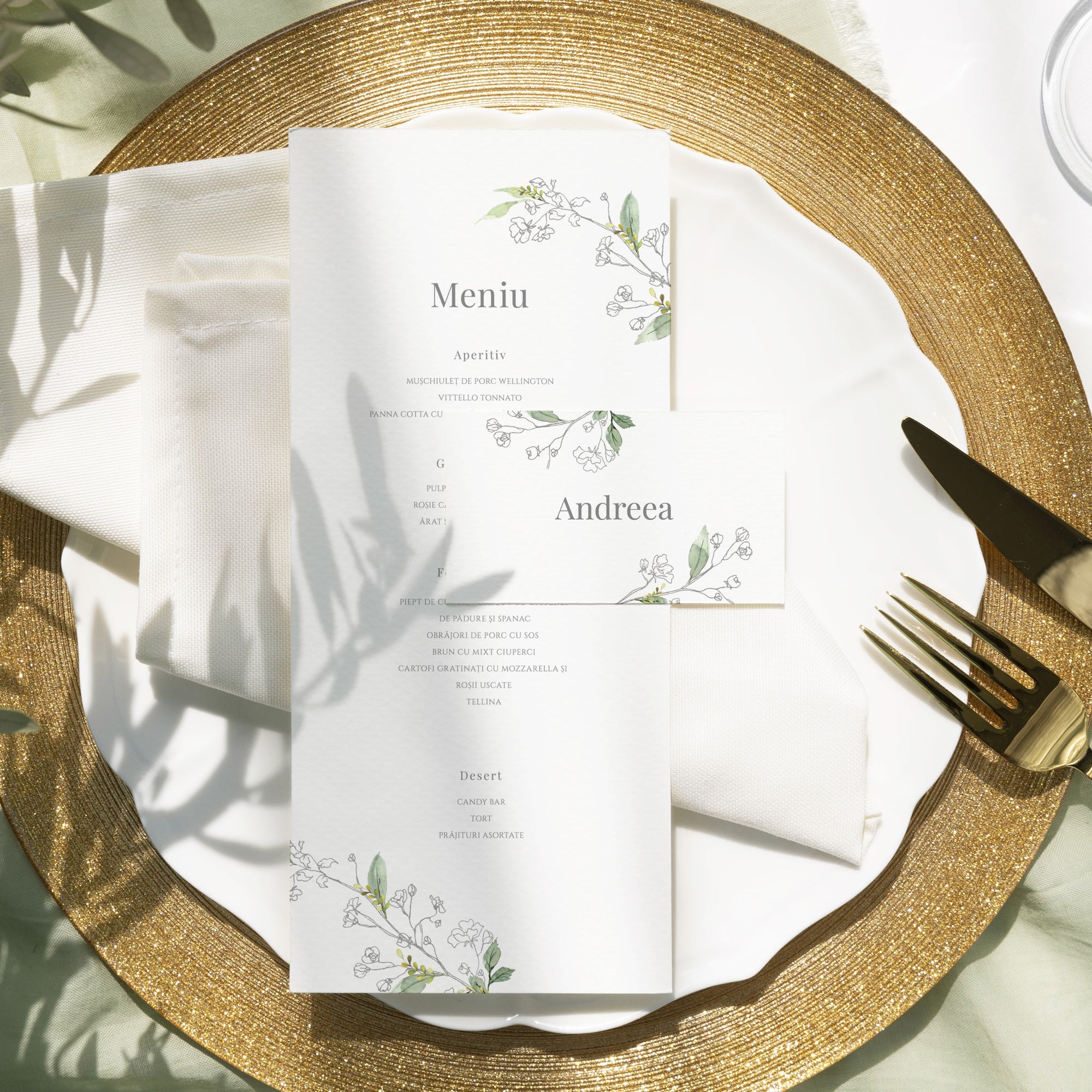 Invitatie nunta Floral Joy