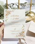 Anastasia wedding invitation