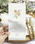 Anastasia wedding invitation