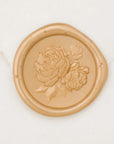 Vintage Peonies 3D Wax Seal