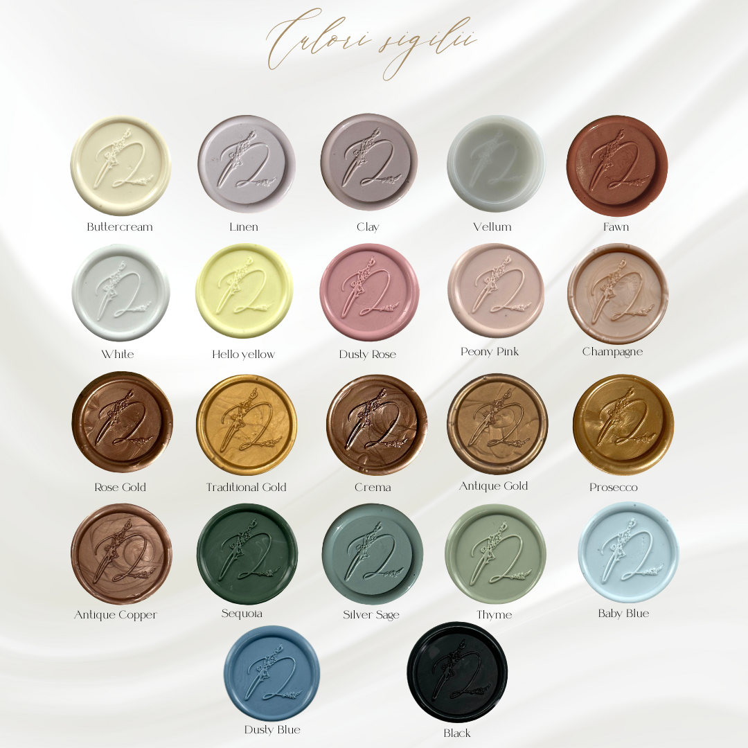 "Eucalyptus" wax seal