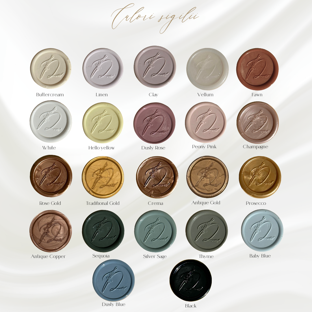 "Garden Party" wax seal