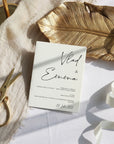 Simply Yours wedding invitation