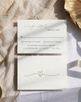 Heart wedding invitation