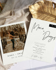 Union wedding invitation
