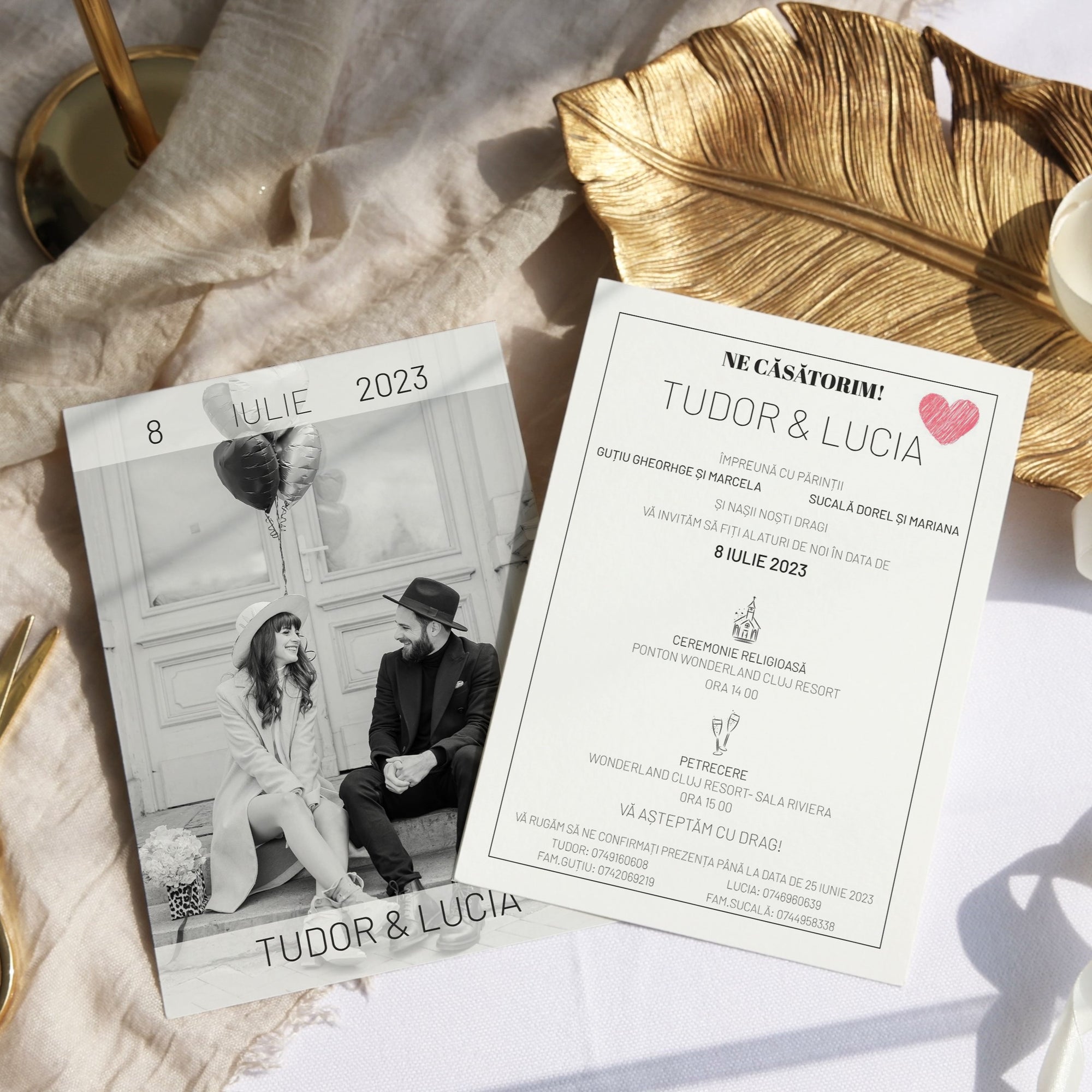 Love Letter wedding invitation
