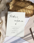 Chic Charm wedding invitation
